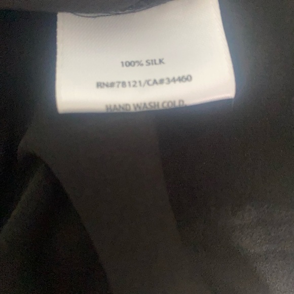 Eileen Fisher Black Tunic Silk dress - Picture 9 of 9